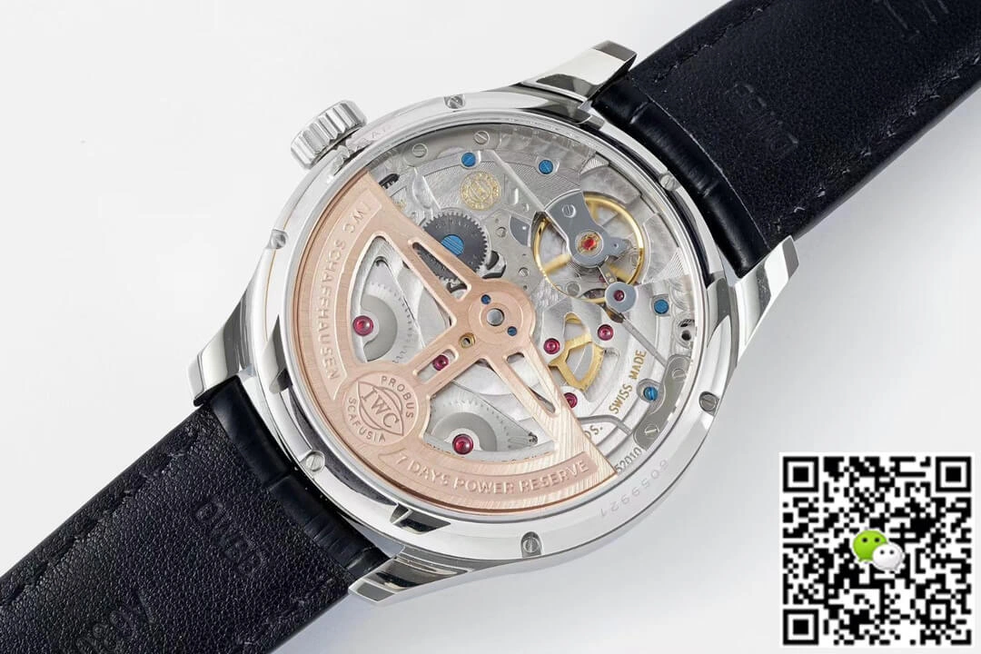 IWC Portuguese Perpetual Calendar IW503406 APS Factory 1:1 Best Edition Replica Watch Leather Strap