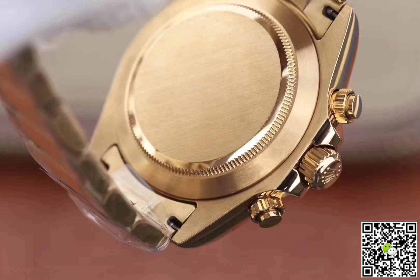 Rolex Daytona Cosmograph 116503 JH Factory 1:1 Best Edition Replica Watch Swiss ETA7750 18K Gold Plated