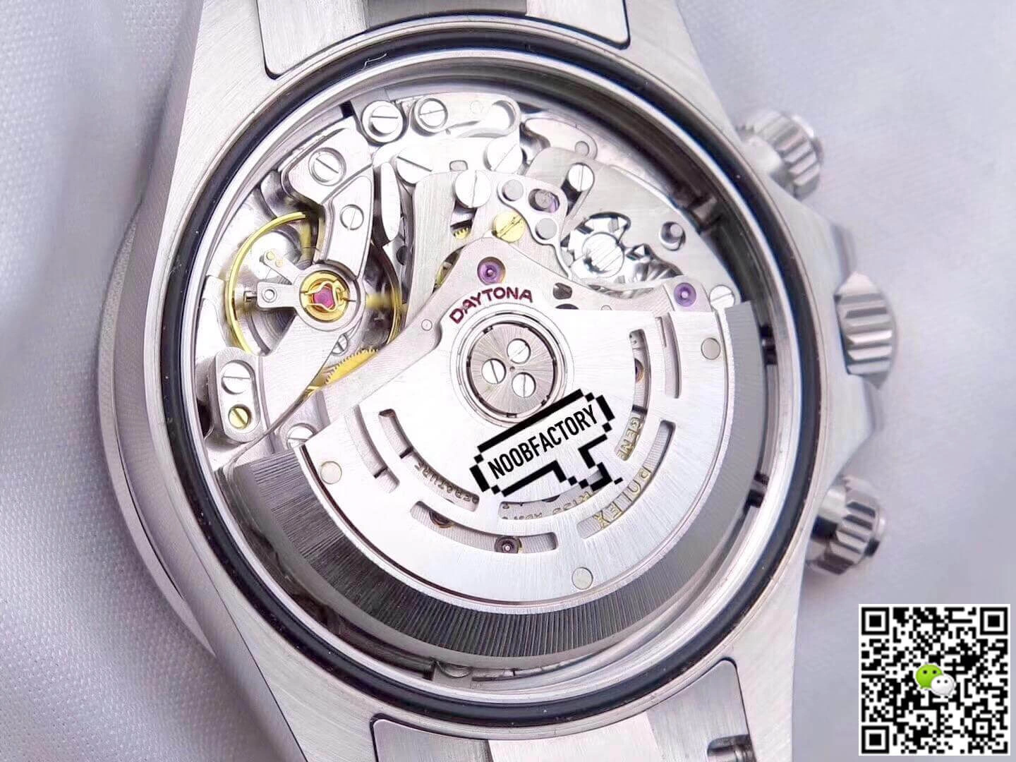 Rolex Daytona Cosmograph 116506 Noob Factory 1:1 Best Edition Replica Watch Swiss ETA4130 Ice Blue Dial