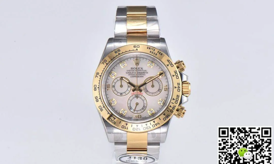 Rolex Cosmograph Daytona M116503-0007 Clean Factory 1:1 Best Edition Replica Watch Silver Strap