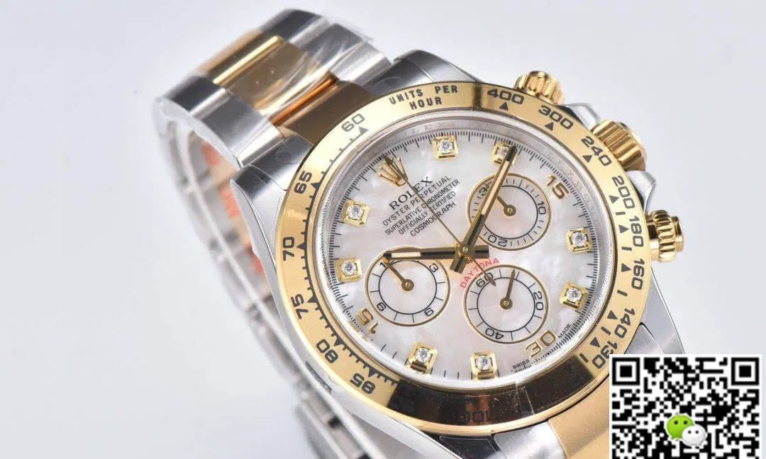 Rolex Cosmograph Daytona M116503-0007 Clean Factory 1:1 Best Edition Replica Watch Silver Strap