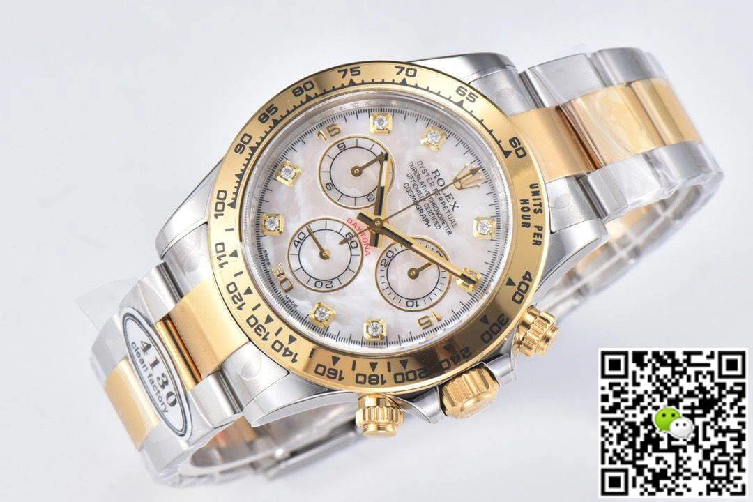 Rolex Cosmograph Daytona M116503-0007 Clean Factory 1:1 Best Edition Replica Watch Silver Strap