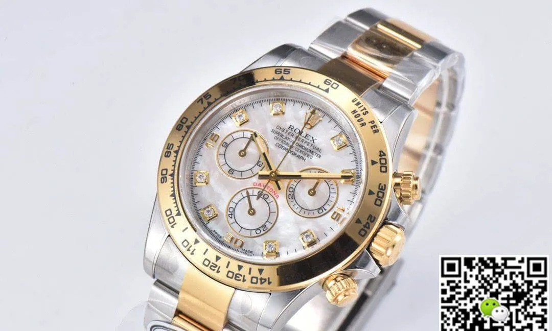 Rolex Cosmograph Daytona M116503-0007 Clean Factory 1:1 Best Edition Replica Watch Silver Strap