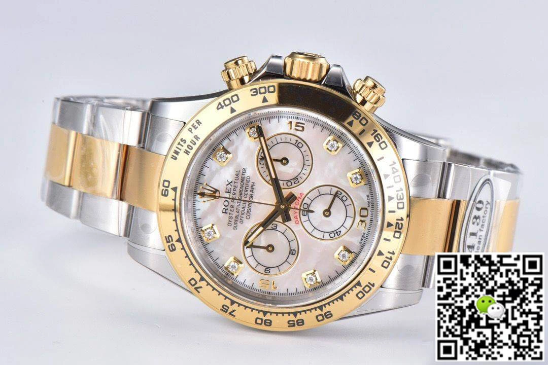 Rolex Cosmograph Daytona M116503-0007 Clean Factory 1:1 Best Edition Replica Watch Silver Strap