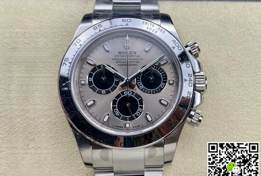 Rolex Cosmograph Daytona M116509-0072 Clean Factory 1:1 Best Edition Replica Watch Silver Strap