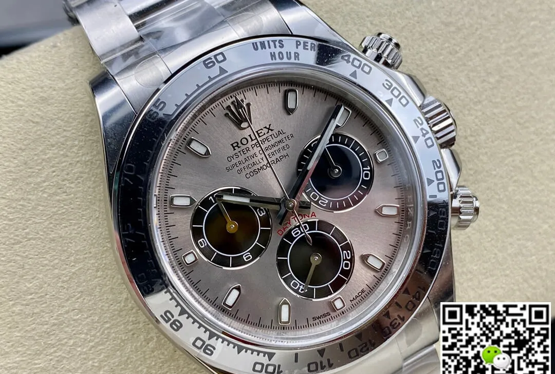 Rolex Cosmograph Daytona M116509-0072 Clean Factory 1:1 Best Edition Replica Watch Silver Strap