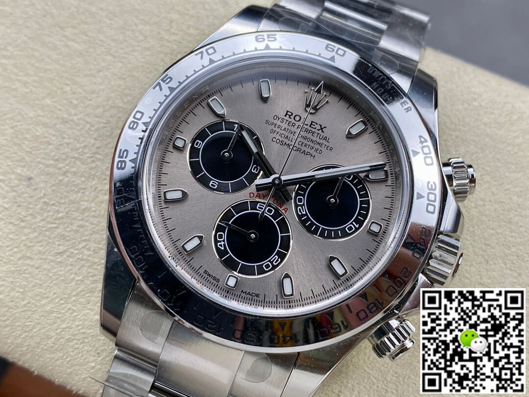 Rolex Cosmograph Daytona M116509-0072 Clean Factory 1:1 Best Edition Replica Watch Silver Strap