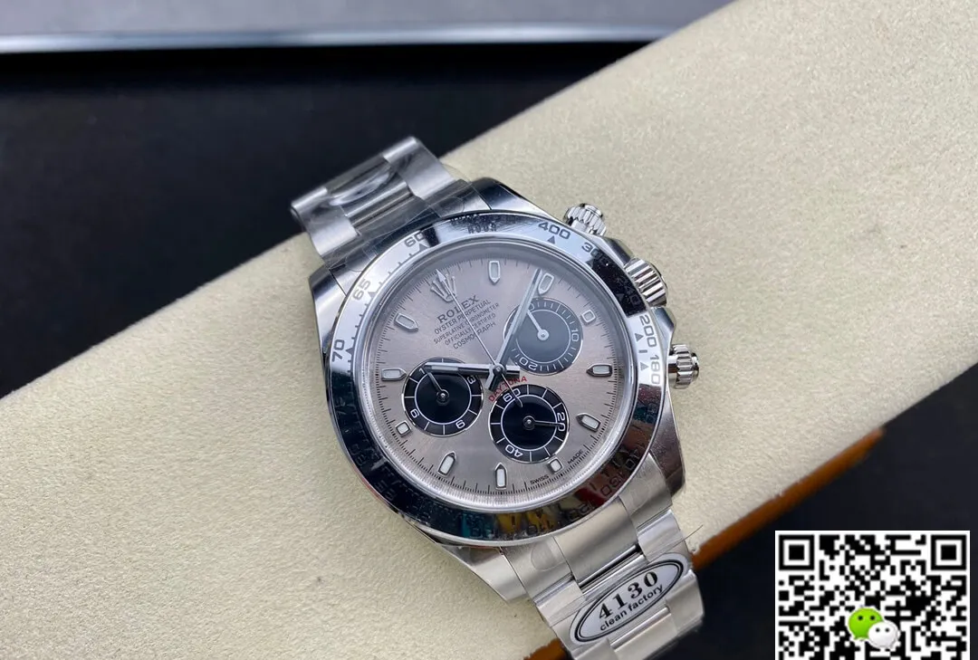 Rolex Cosmograph Daytona M116509-0072 Clean Factory 1:1 Best Edition Replica Watch Silver Strap
