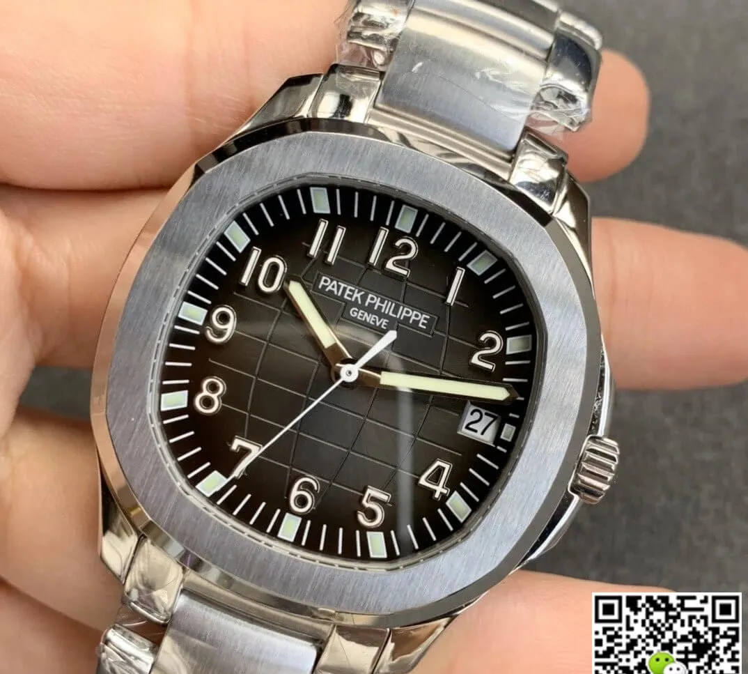 Patek Philippe Aquanaut 5167 1A-001 3K Factory 1:1 Best Edition Replica Watch Stainless Steel