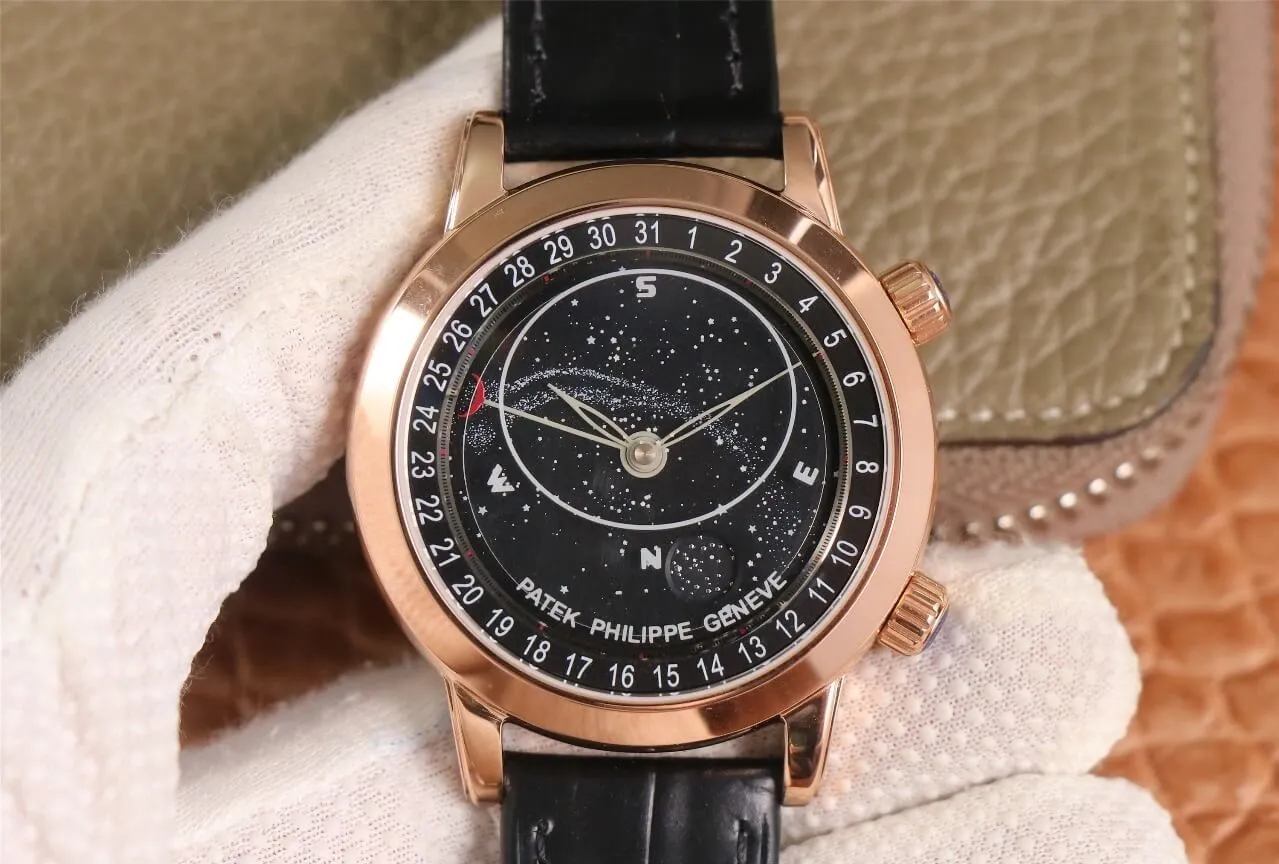 Patek Philippe Grand Complications 6102 TW Factory 1:1 Best Edition Replica Watch Black Dial