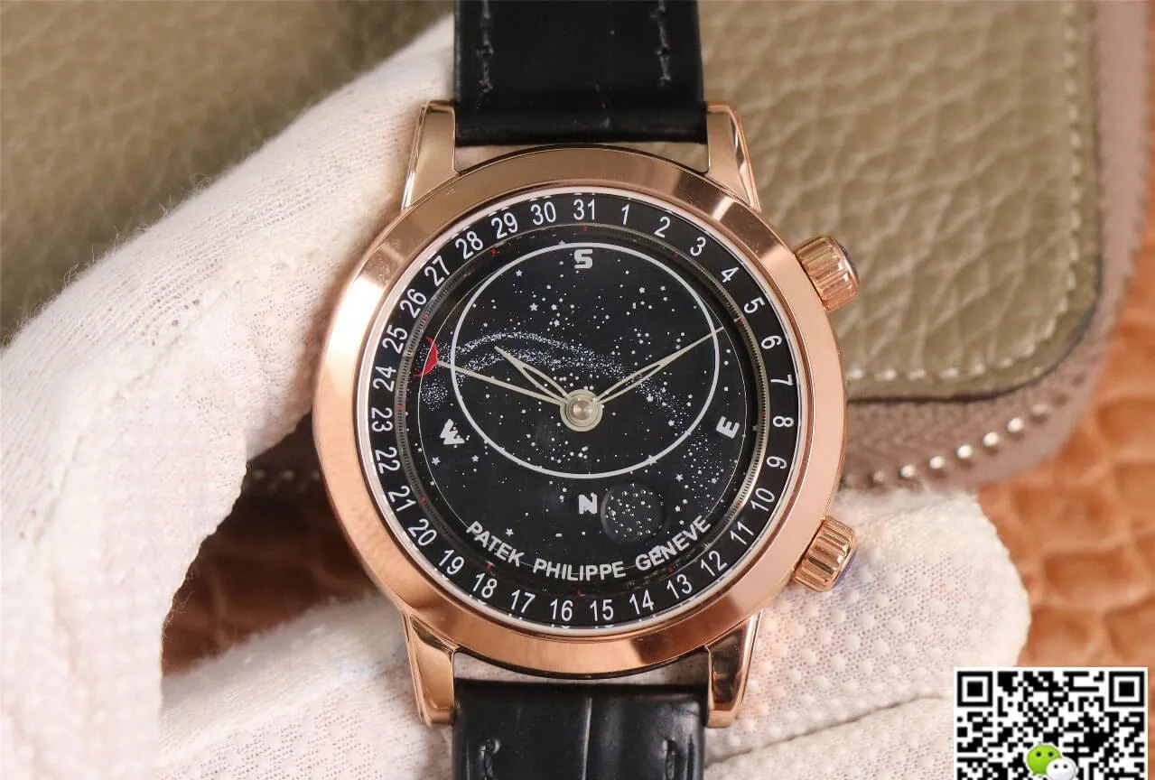 Patek Philippe Grand Complications 6102 TW Factory 1:1 Best Edition Replica Watch Black Dial