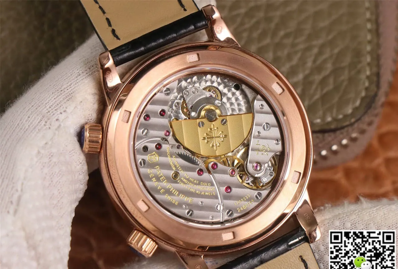 Patek Philippe Grand Complications 6102 TW Factory 1:1 Best Edition Replica Watch Black Dial
