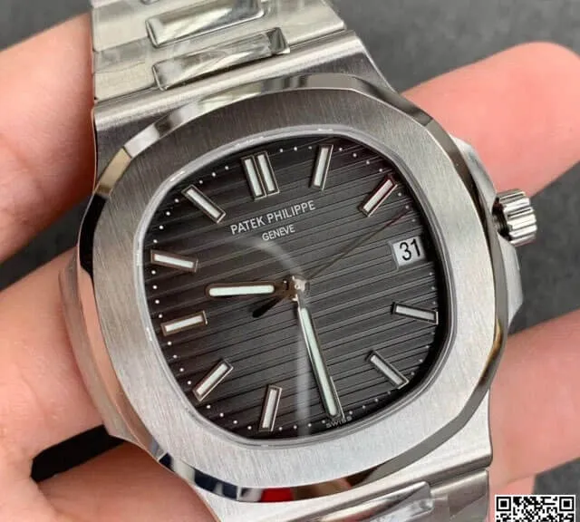 Patek Philippe Nautilus 5711 GR Factory 1:1 Best Edition Replica Watch Stainless Steel Strap