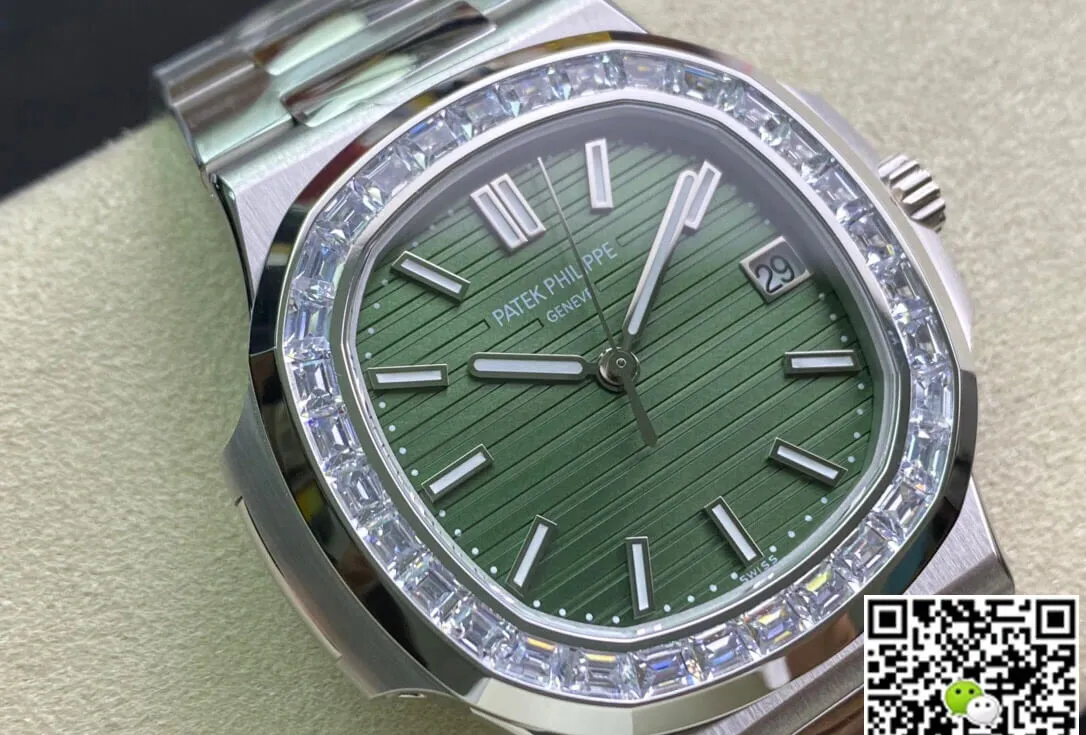 Patek Philippe Nautilus 5711 1300A-001 3K Factory 1:1 Best Edition Replica Watch Silver Strap