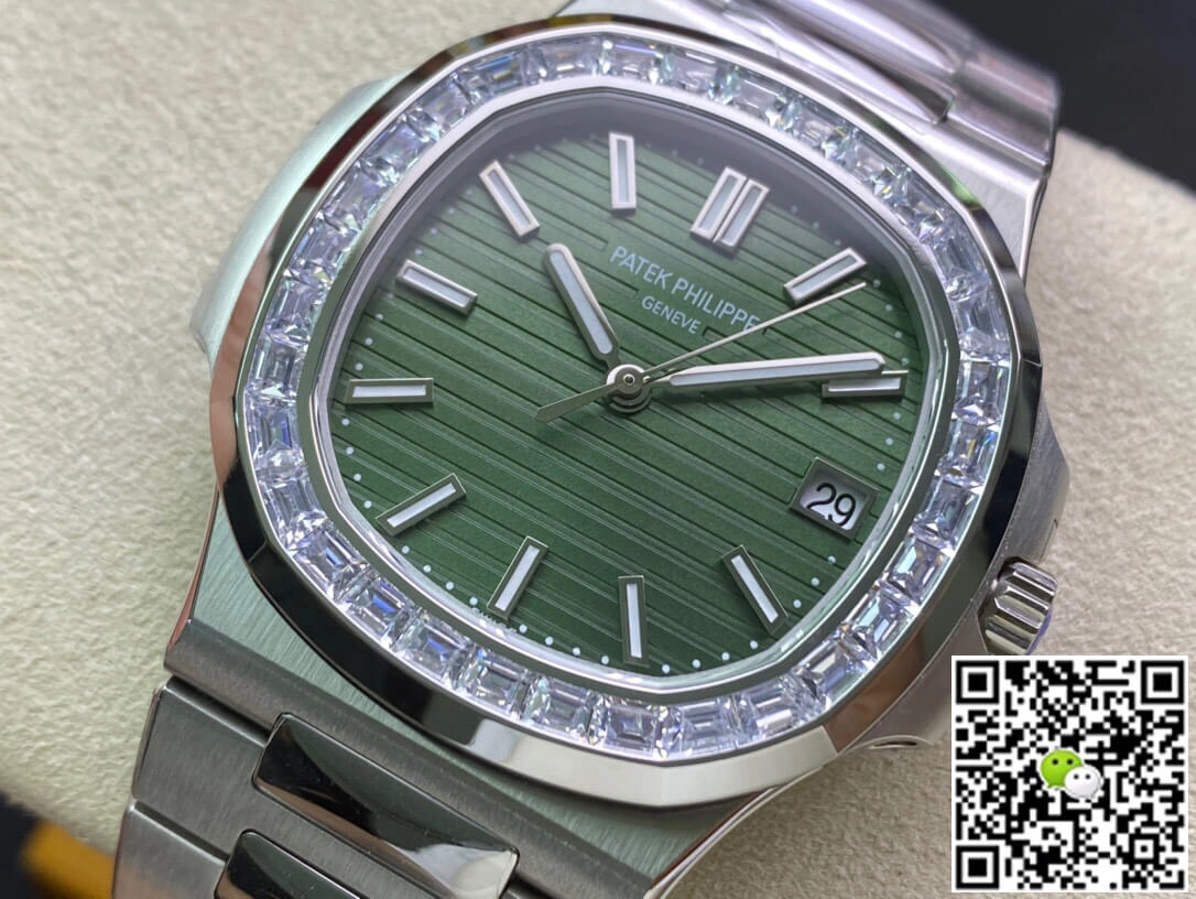 Patek Philippe Nautilus 5711 1300A-001 3K Factory 1:1 Best Edition Replica Watch Silver Strap