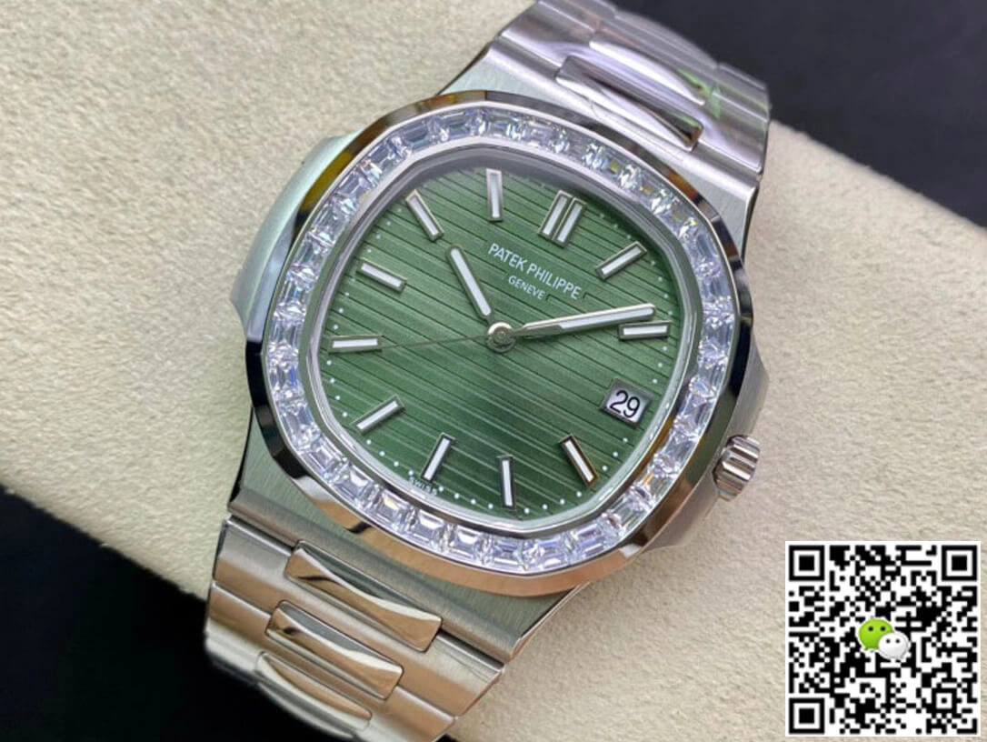 Patek Philippe Nautilus 5711 1300A-001 3K Factory 1:1 Best Edition Replica Watch Silver Strap