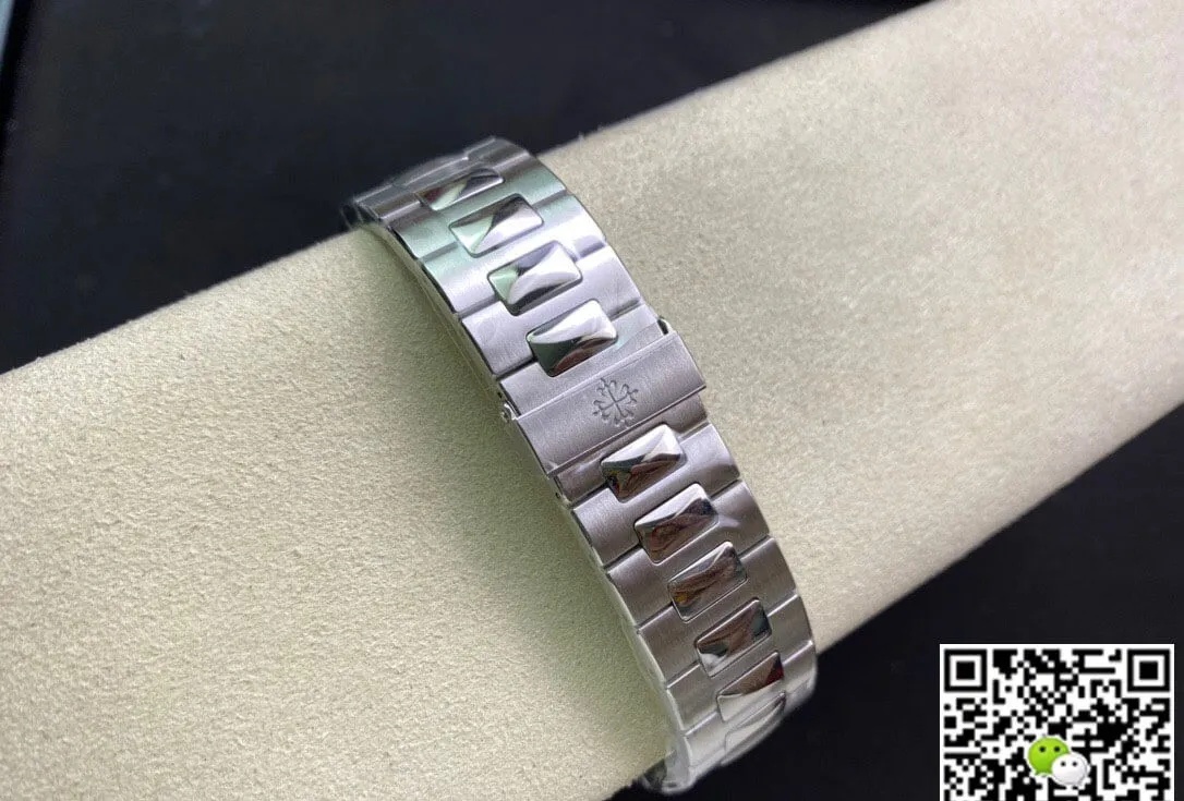 Patek Philippe Nautilus 5711 1300A-001 3K Factory 1:1 Best Edition Replica Watch Silver Strap