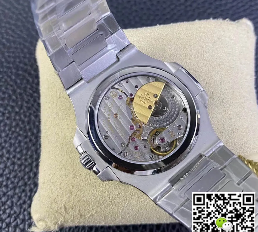 Patek Philippe Nautilus 5712 1A-001 ZF Factory 1:1 Best Edition Replica Watch V2 Silver Strap