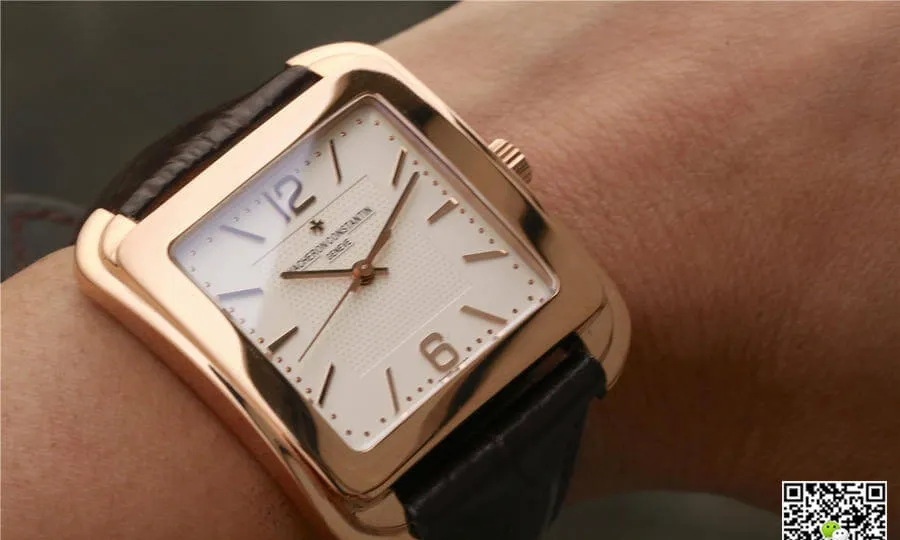 Vacheron Constantin Historiques 86300 000R-9826 GS Factory 1:1 Best Edition Replica Watch Brown Leather Strap