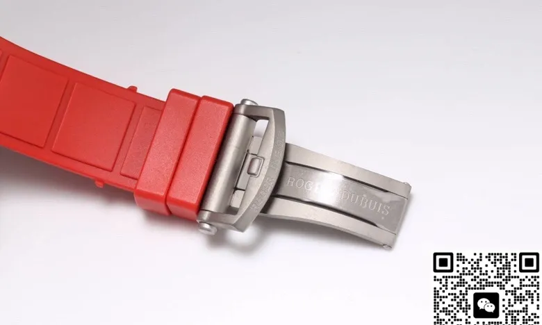 NEW Factory Roger Dubuis Excalibur RDDBEX0479 Tourbillon Red strap 1:1 Best Edition Replica Watch