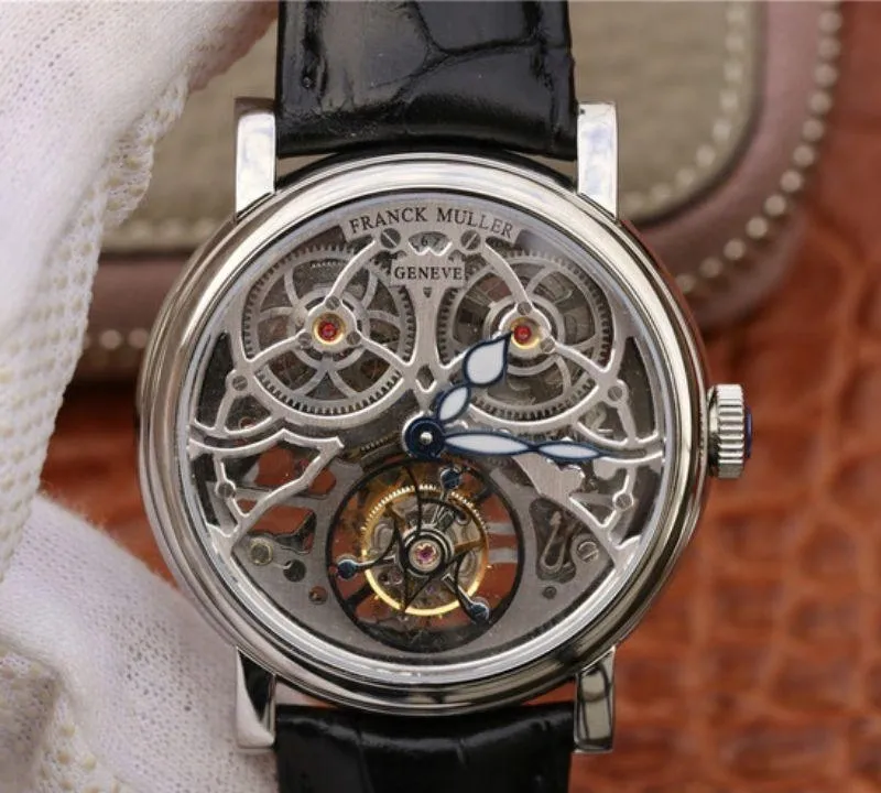 Franck Muller Giga Tourbillon 7048 T G SQT BR 1:1 Best Edition Replica Watch Swiss Tourbillon
