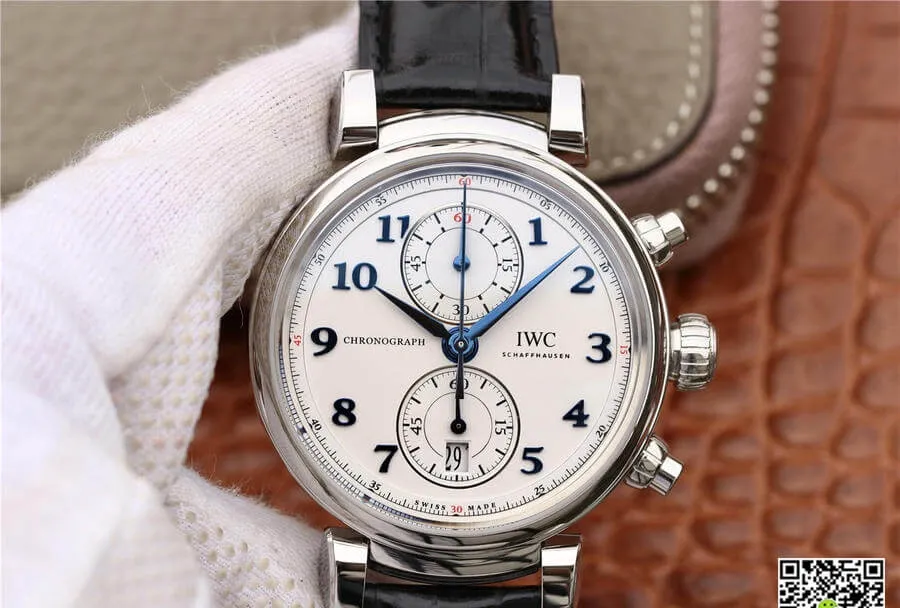 IWC Da Vinci Laureus Sport For Good Foundation YL Factory 1:1 Best Edition Replica Watch Stainless Steel Bezel