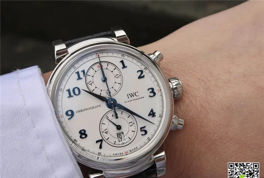 IWC Da Vinci Laureus Sport For Good Foundation YL Factory 1:1 Best Edition Replica Watch Stainless Steel Bezel