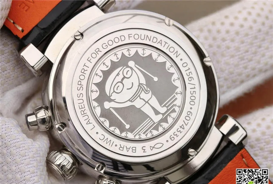 IWC Da Vinci Laureus Sport For Good Foundation YL Factory 1:1 Best Edition Replica Watch Stainless Steel Bezel
