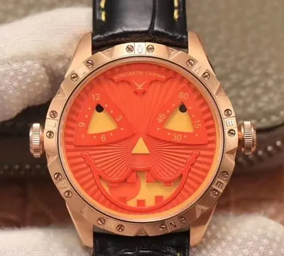 Konstantin Chaykin Joker Halloween TW Factory 1:1 Best Edition Replica Watch Orange Dial Swiss ETA2824-2