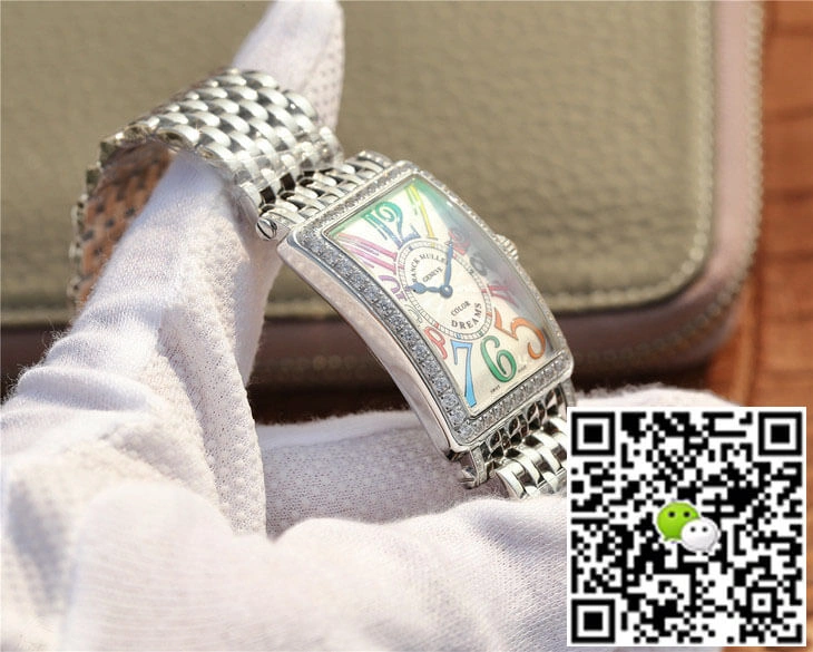 Franck Muller LONG ISLAND 952 Ladies ABF Factory 1:1 Best Edition Replica Watch Silvery Strap