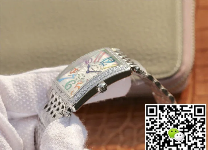 Franck Muller LONG ISLAND 952 Ladies ABF Factory 1:1 Best Edition Replica Watch Silvery Strap