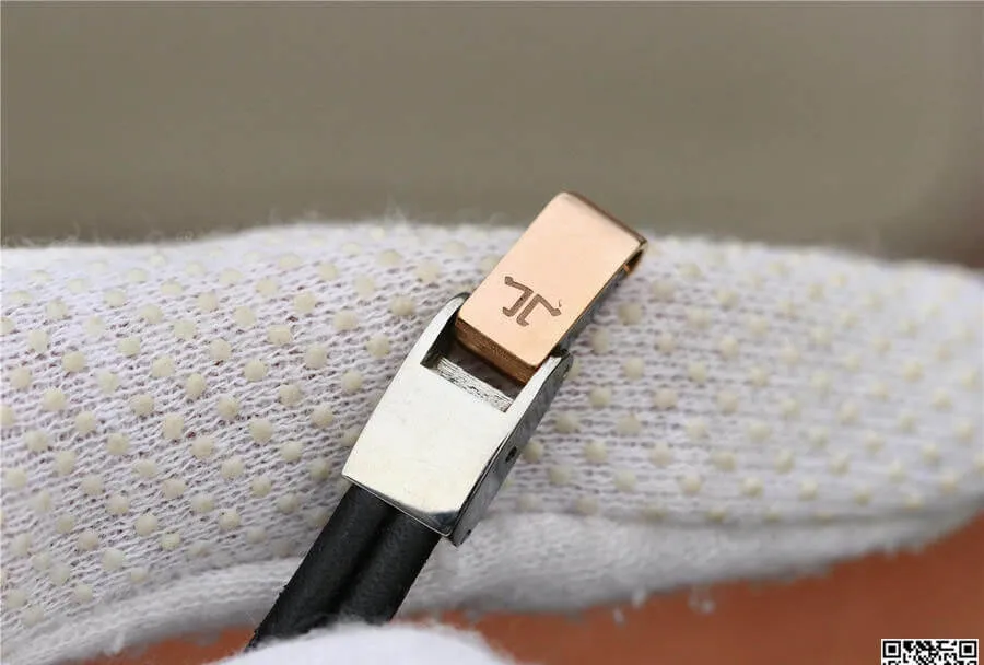 Jaeger LeCoultre Reverso 3264520 MG Factory 1:1 Best Edition Replica Watch Black Strap