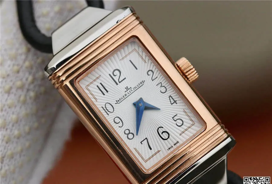Jaeger LeCoultre Reverso 3264520 MG Factory 1:1 Best Edition Replica Watch Black Strap