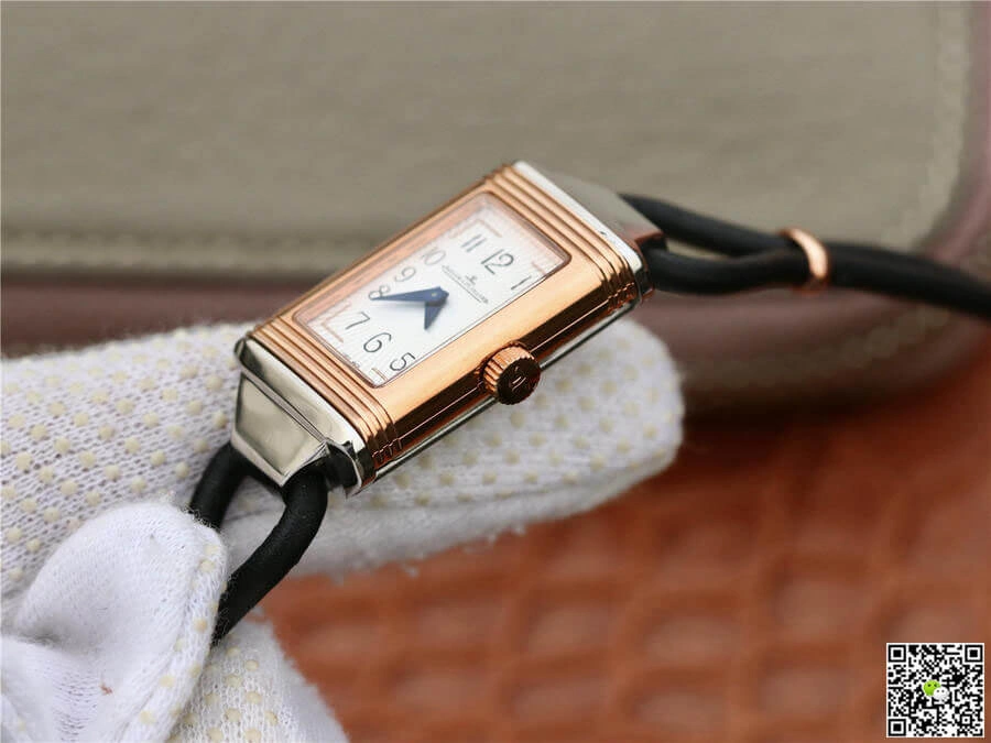 Jaeger LeCoultre Reverso 3264520 MG Factory 1:1 Best Edition Replica Watch Black Strap