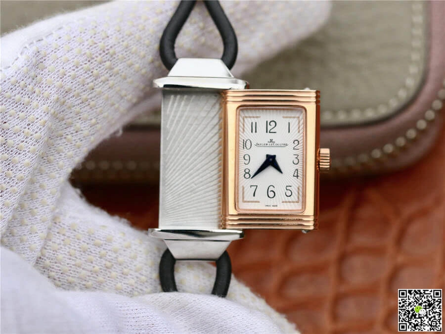 Jaeger LeCoultre Reverso 3264520 MG Factory 1:1 Best Edition Replica Watch Black Strap