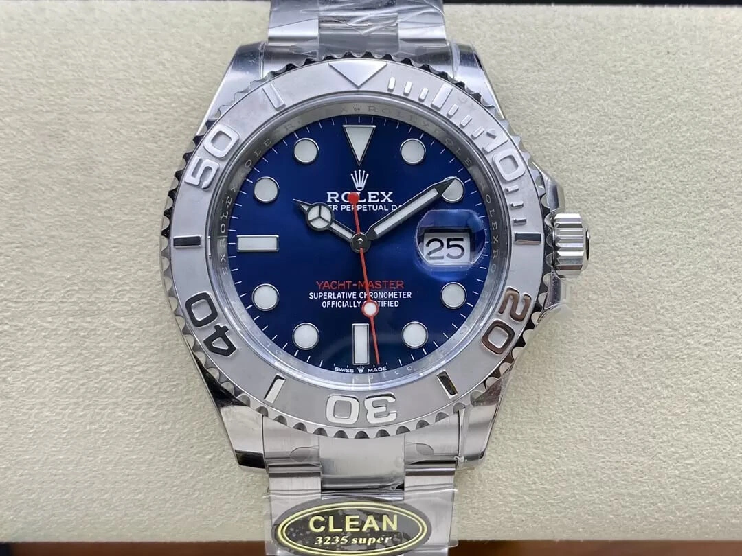 Rolex Yacht Master M126622-0002 Clean Factory 1:1 Best Edition Replica Watch Stainless Steel Strap