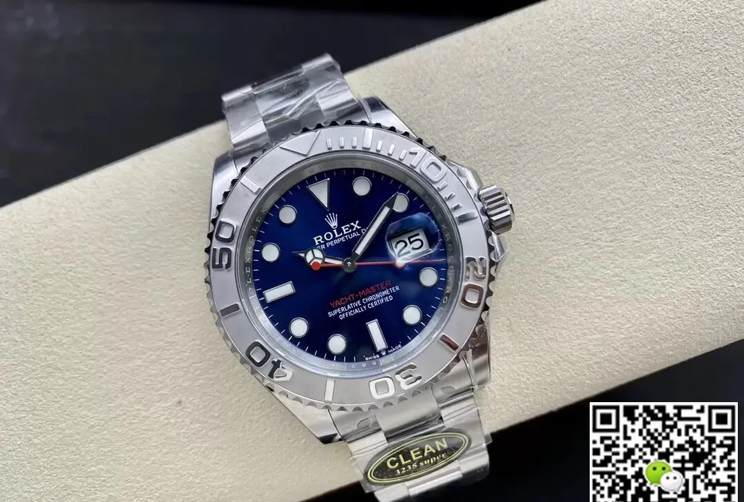 Rolex Yacht Master M126622-0002 Clean Factory 1:1 Best Edition Replica Watch Stainless Steel Strap