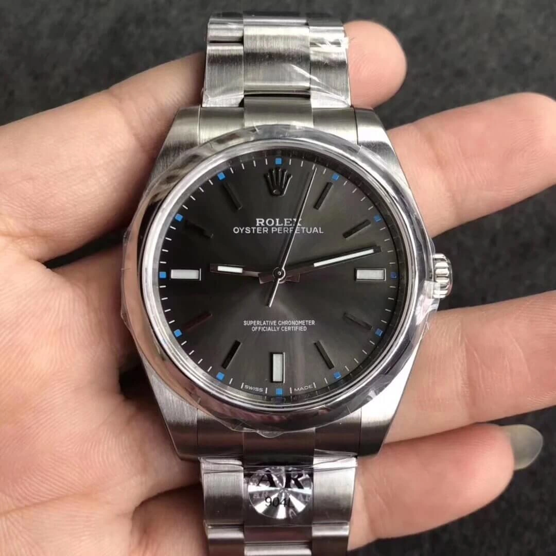 Rolex Oyster Perpetual 114300 39MM AR Factory 1:1 Best Edition Replica Watch Stainless Steel