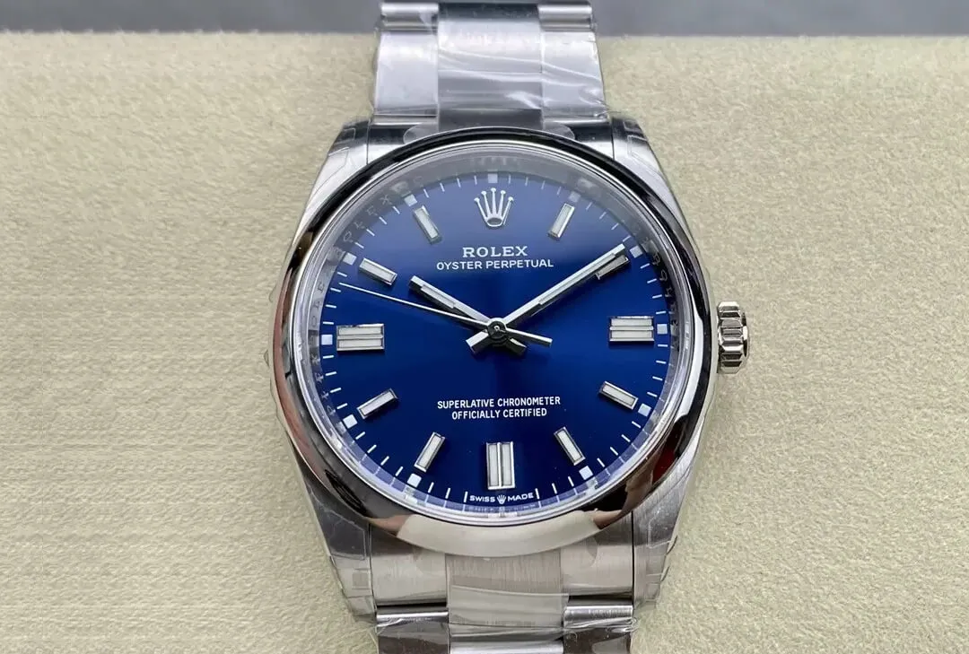 Rolex Oyster Perpetual M126000-0003 36MM VS Factory 1:1 Best Edition Replica Watch Blue Dial
