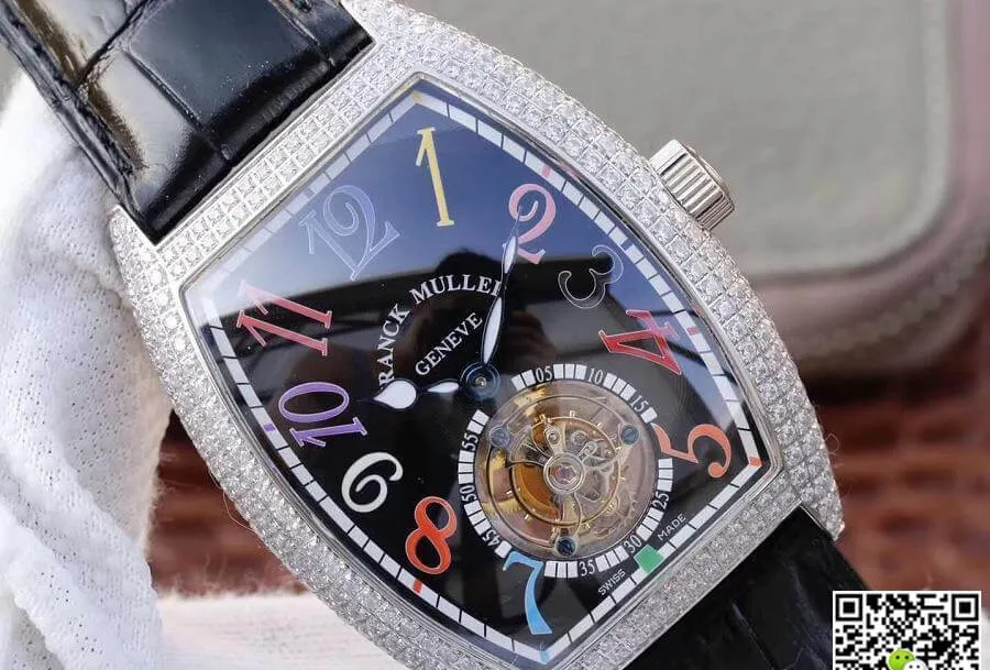 Franck Muller Squelette Tourbillon 8880 T SQT 1:1 Best Edition Replica Watch Swiss Tourbillon