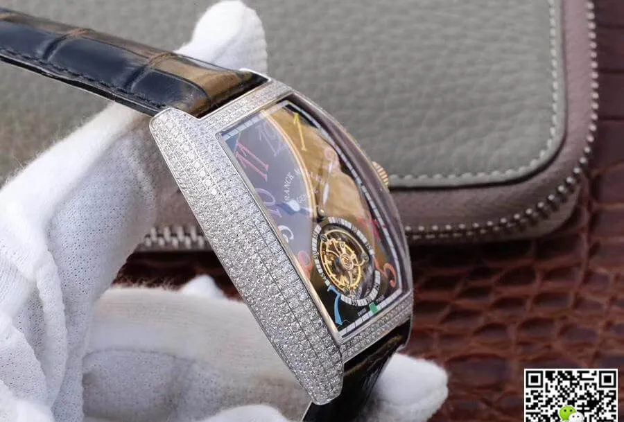 Franck Muller Squelette Tourbillon 8880 T SQT 1:1 Best Edition Replica Watch Swiss Tourbillon