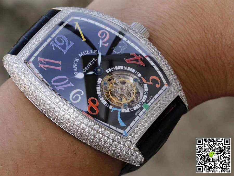 Franck Muller Squelette Tourbillon 8880 T SQT 1:1 Best Edition Replica Watch Swiss Tourbillon