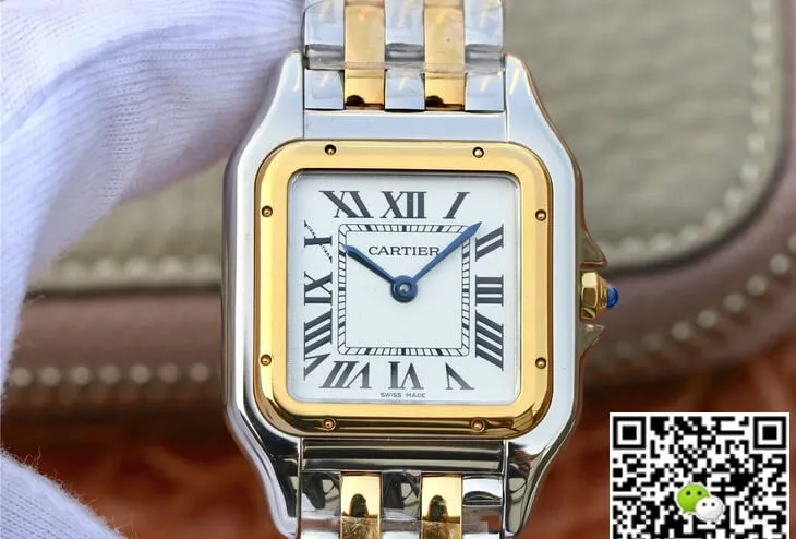 Panthere De Cartier W2PN0007 27MM 8848 Factory 1:1 Best Edition Replica Watch Stainless Steel Strap