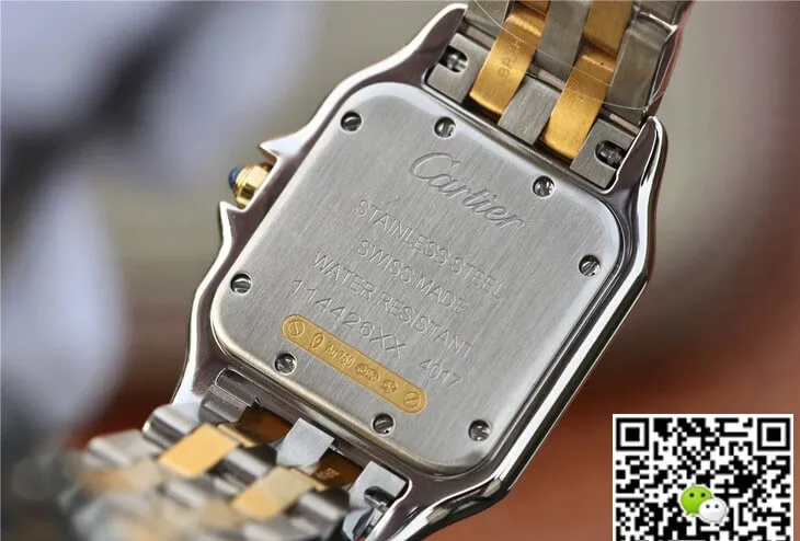 Panthere De Cartier W2PN0007 27MM 8848 Factory 1:1 Best Edition Replica Watch Stainless Steel Strap