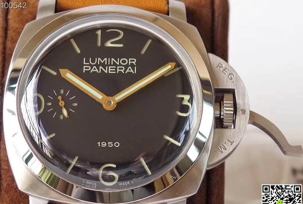 Panerai Luminor 1950 PAM127 ZF Factory 1:1 Best Edition Replica Watch Swiss ETA A6497