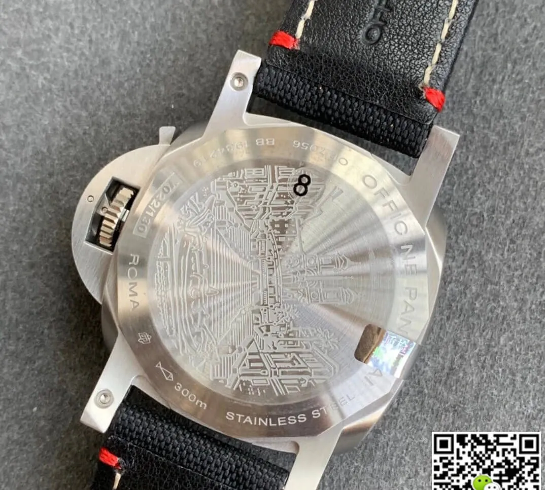 Panerai Luminor Marina PAM01025 VS Factory 1:1 Best Edition Replica Watch Black Strap