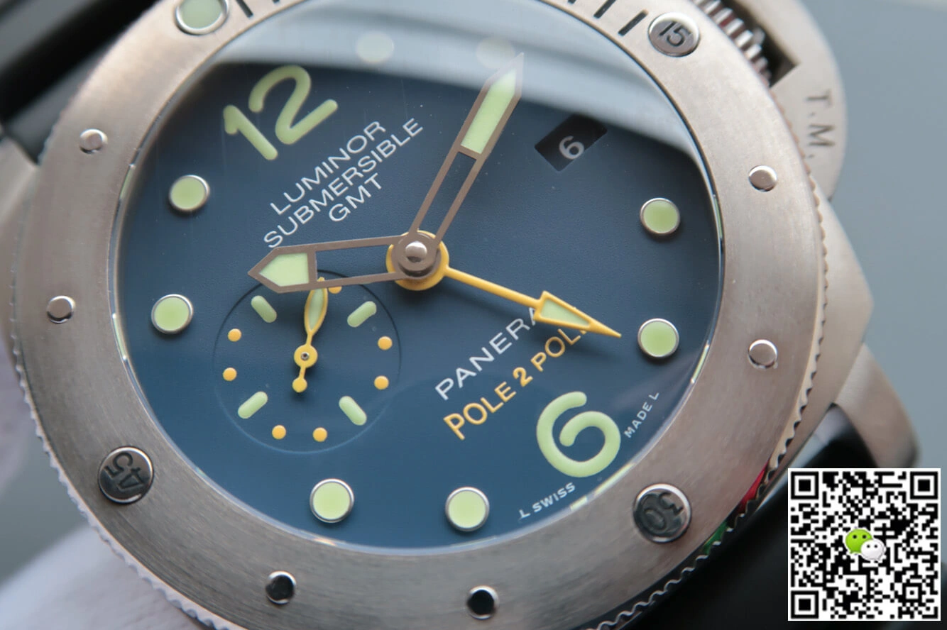 Panerai Luminor PAM00719 VS Factory 1:1 Best Edition Replica Watch Black Rubber Strap