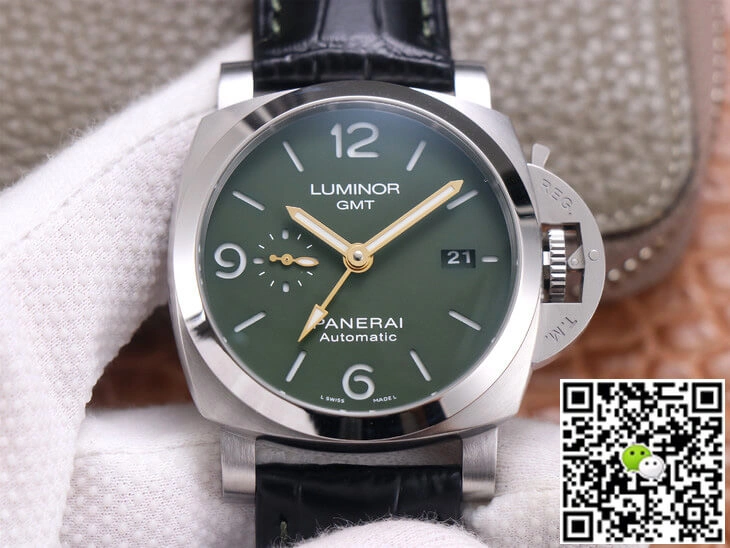 Panerai Luminor PAM1056 VS Factory 1:1 Best Edition Replica Watch Black Leather Strap