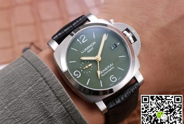 Panerai Luminor PAM1056 VS Factory 1:1 Best Edition Replica Watch Black Leather Strap