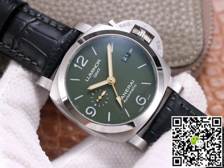 Panerai Luminor PAM1056 VS Factory 1:1 Best Edition Replica Watch Black Leather Strap